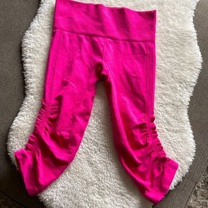 Lululemon In The Flow Hot Pink Crop